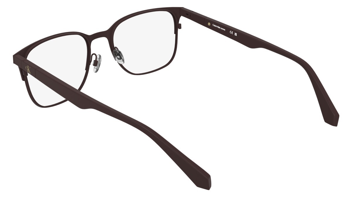 Brillen Calvin Klein Jeans CKJ26204 (605) farbe matte burgundy form rechteckig 