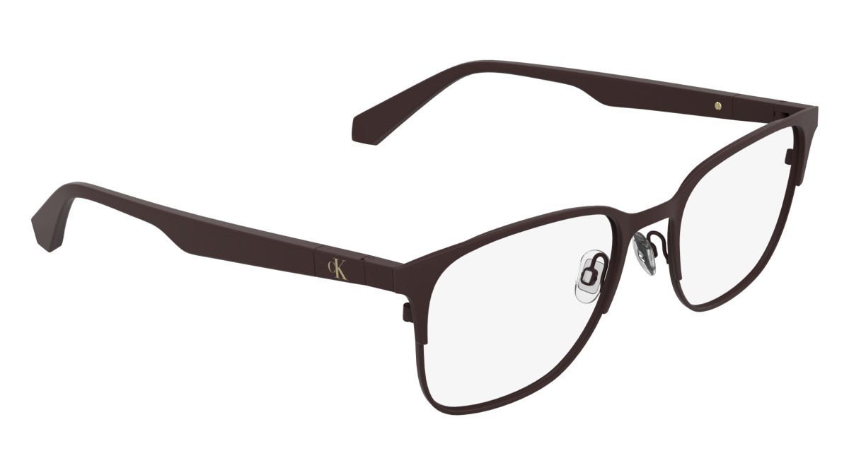 Brillen Calvin Klein Jeans CKJ26204 (605) farbe matte burgundy form rechteckig 