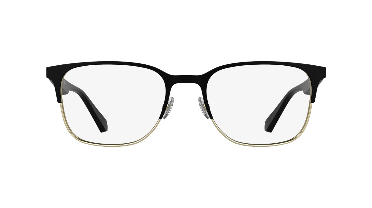 Brillen Calvin Klein Jeans CKJ26204 (728) farbe matte black/gold form rechteckig 