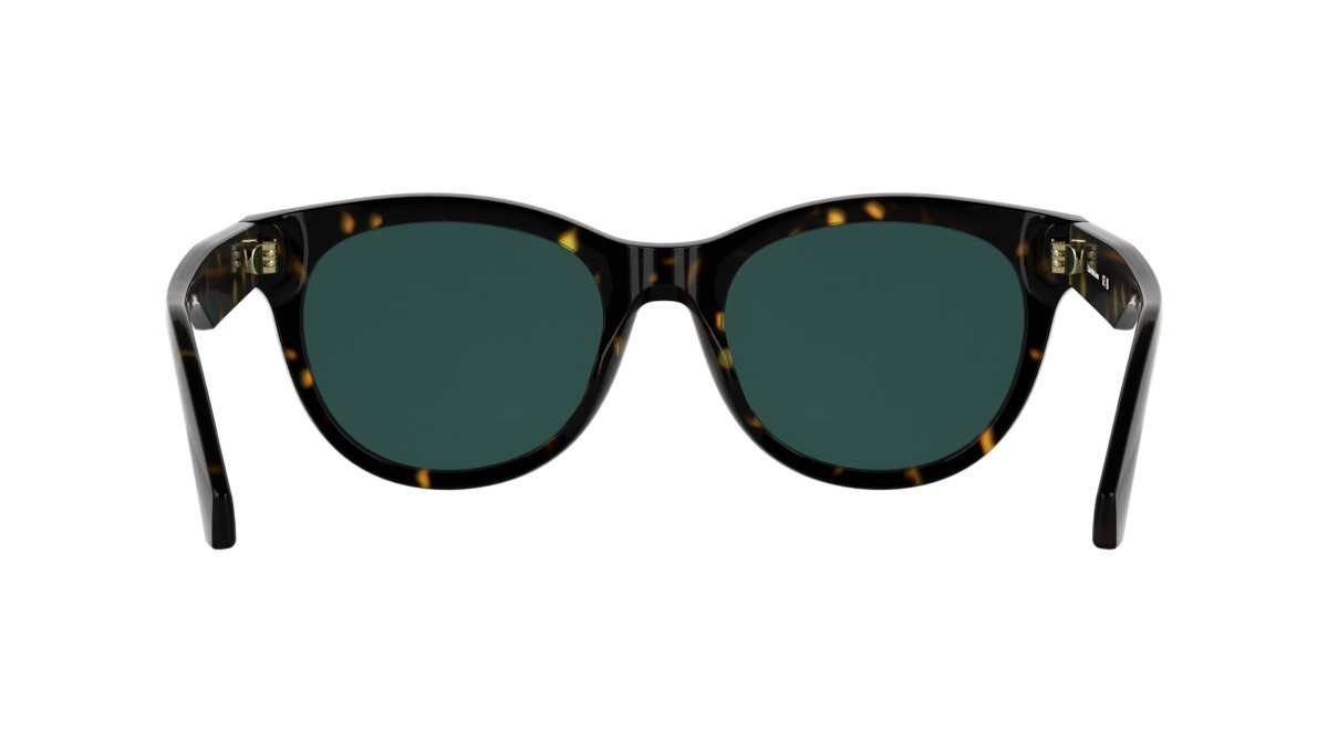 Sonnenbrillen Calvin Klein Jeans CKJ26600S (235) farbe havana form rund gläser solid petrol