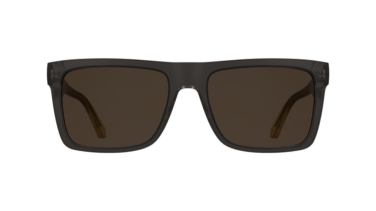 Sonnenbrillen Calvin Klein Jeans CKJ26601S (209) farbe matte transparent dark brown form rechteckig gläser solid brown