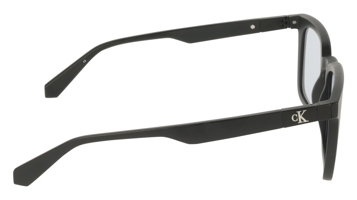 Sonnenbrillen Calvin Klein Jeans CKJ26603S (002) farbe matte black form rechteckig gläser solid grey