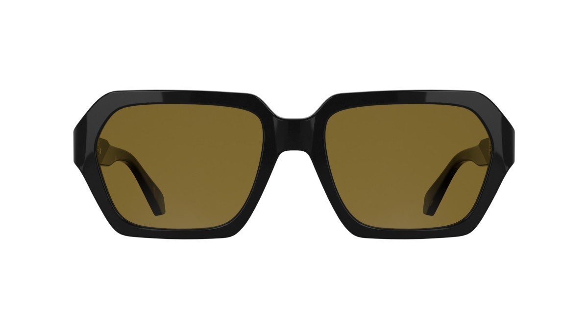 Sonnenbrillen Calvin Klein Jeans CKJ26605S (001) farbe black form rechteckig gläser solid brown