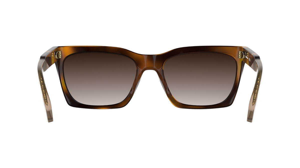 Sonnenbrillen Calvin Klein Jeans CKJ26606S (235) farbe havana form cat-eye gläser gradient brown