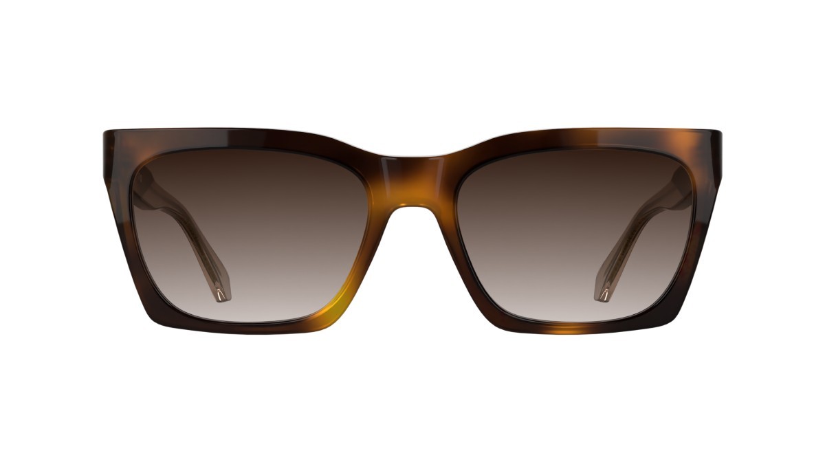 Sonnenbrillen Calvin Klein Jeans CKJ26606S (235) farbe havana form cat-eye gläser gradient brown