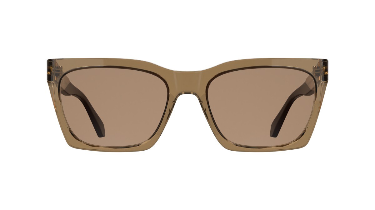 Sonnenbrillen Calvin Klein Jeans CKJ26606S (261) farbe transparent amber form cat-eye gläser solid brown