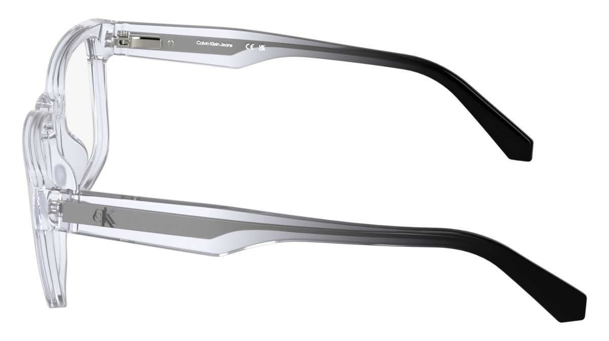 Eyeglasses Calvin Klein Jeans CKJ26611 (971) color crystal shape rectangle 