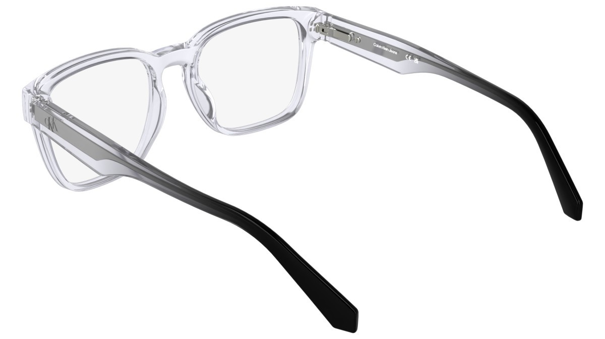 Eyeglasses Calvin Klein Jeans CKJ26611 (971) color crystal shape rectangle 
