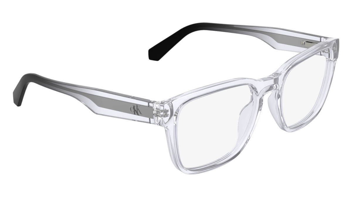 Eyeglasses Calvin Klein Jeans CKJ26611 (971) color crystal shape rectangle 