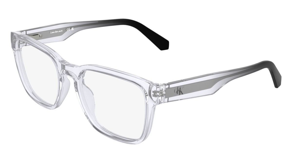 Eyeglasses Calvin Klein Jeans CKJ26611 (971) color crystal shape rectangle 