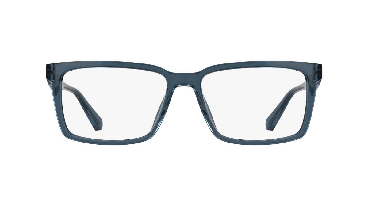 Brillen Calvin Klein Jeans CKJ26612 (400) farbe transparent blue form rechteckig 