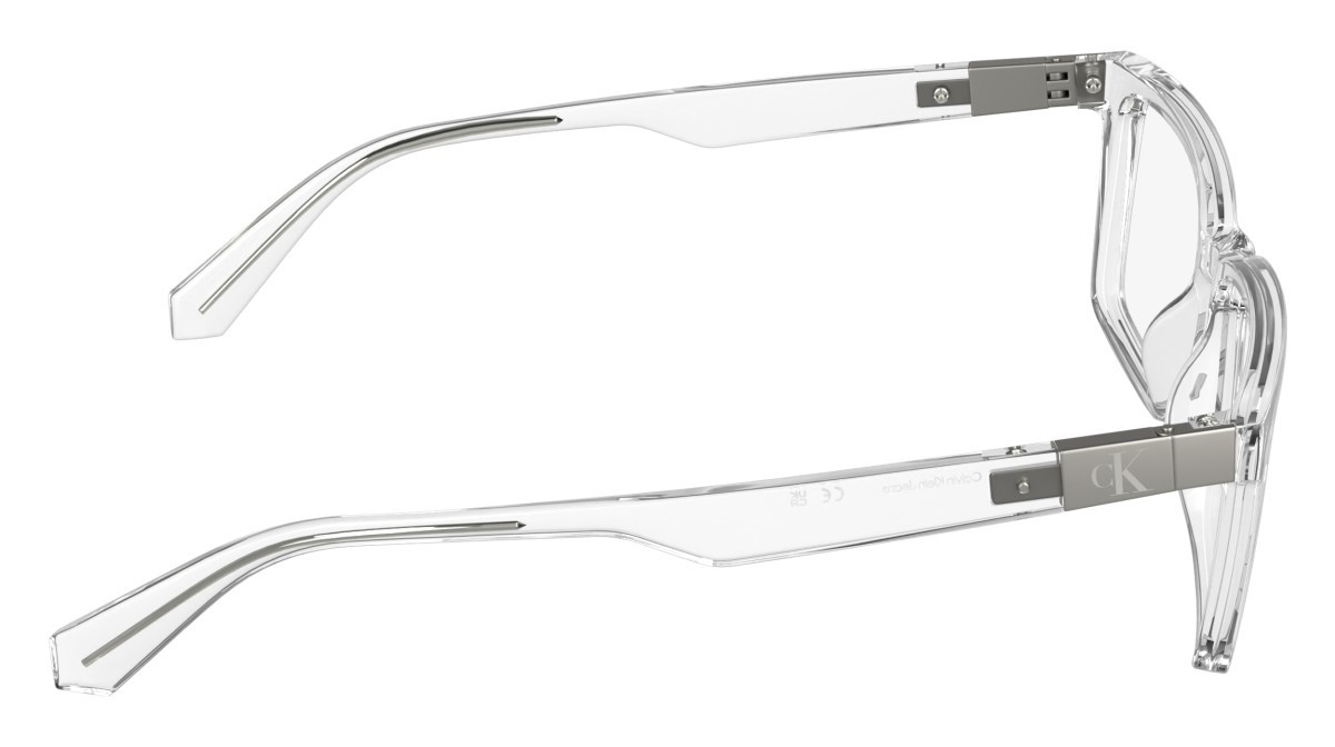 Brillen Calvin Klein Jeans CKJ26612 (971) farbe crystal form rechteckig 