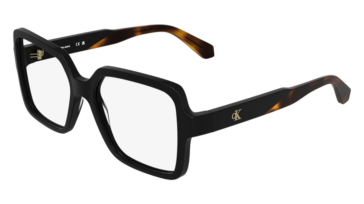 Brillen Calvin Klein Jeans CKJ26613 (001) farbe black form rechteckig 