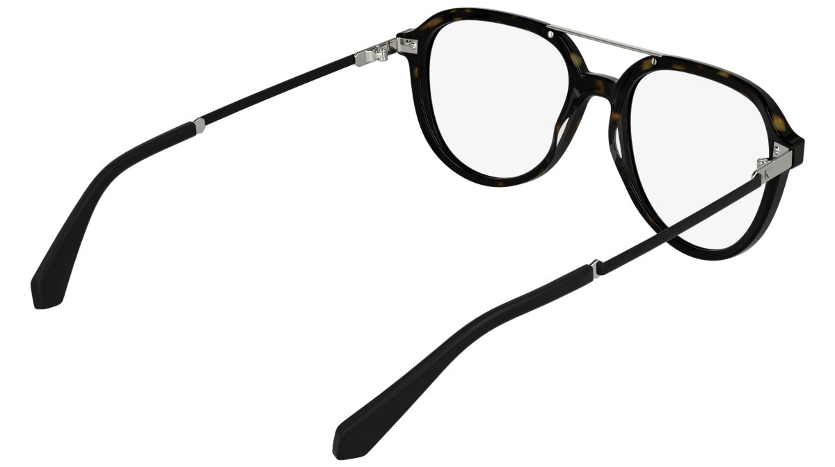 Brillen Calvin Klein Jeans CKJ26616 (242) farbe dark havana form rund 