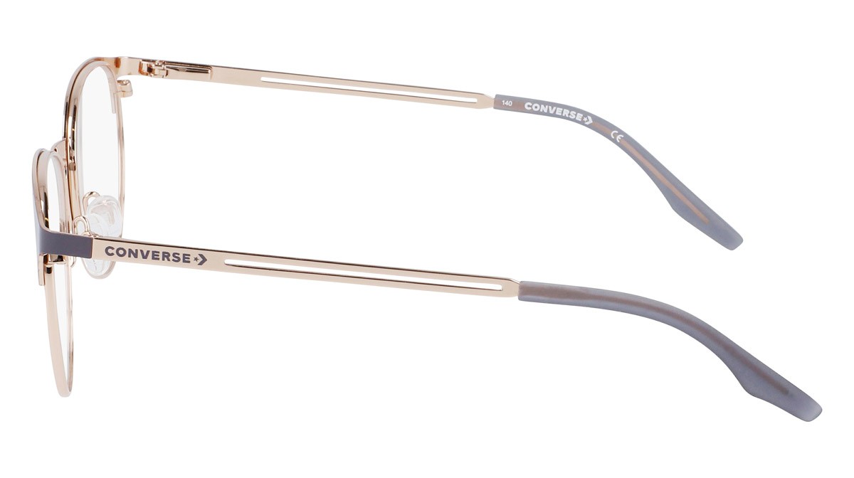 Eyeglasses Converse CV1003 (020) color matte light carbon shape round 