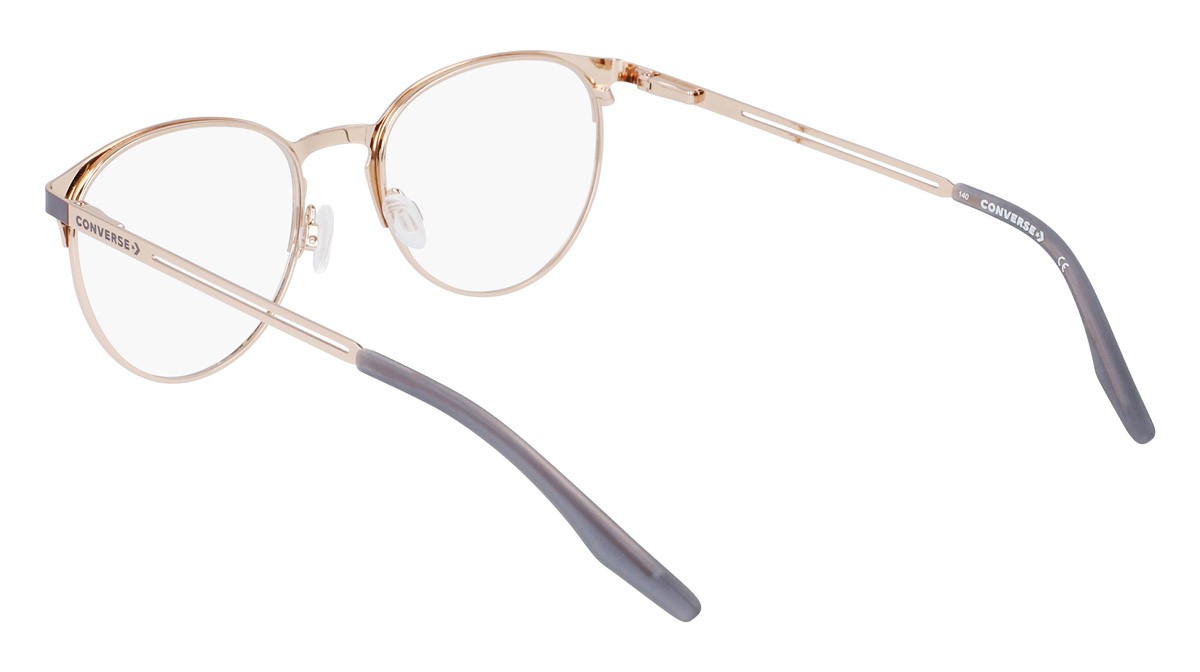 Eyeglasses Converse CV1003 (020) color matte light carbon shape round 