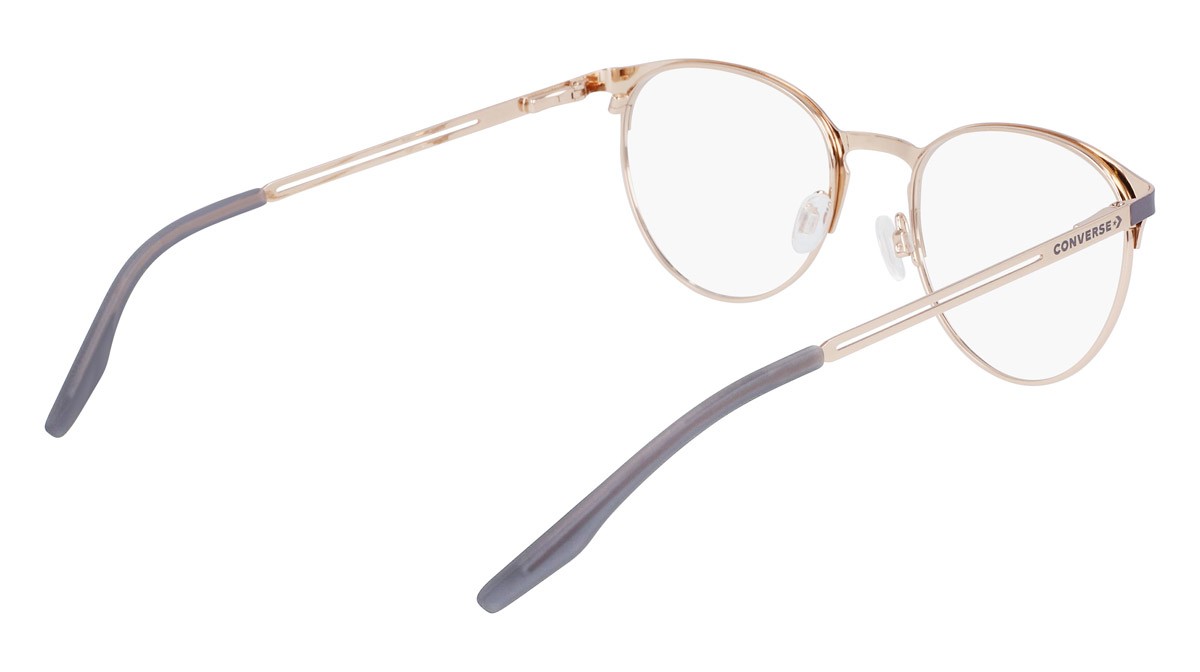 Eyeglasses Converse CV1003 (020) color matte light carbon shape round 