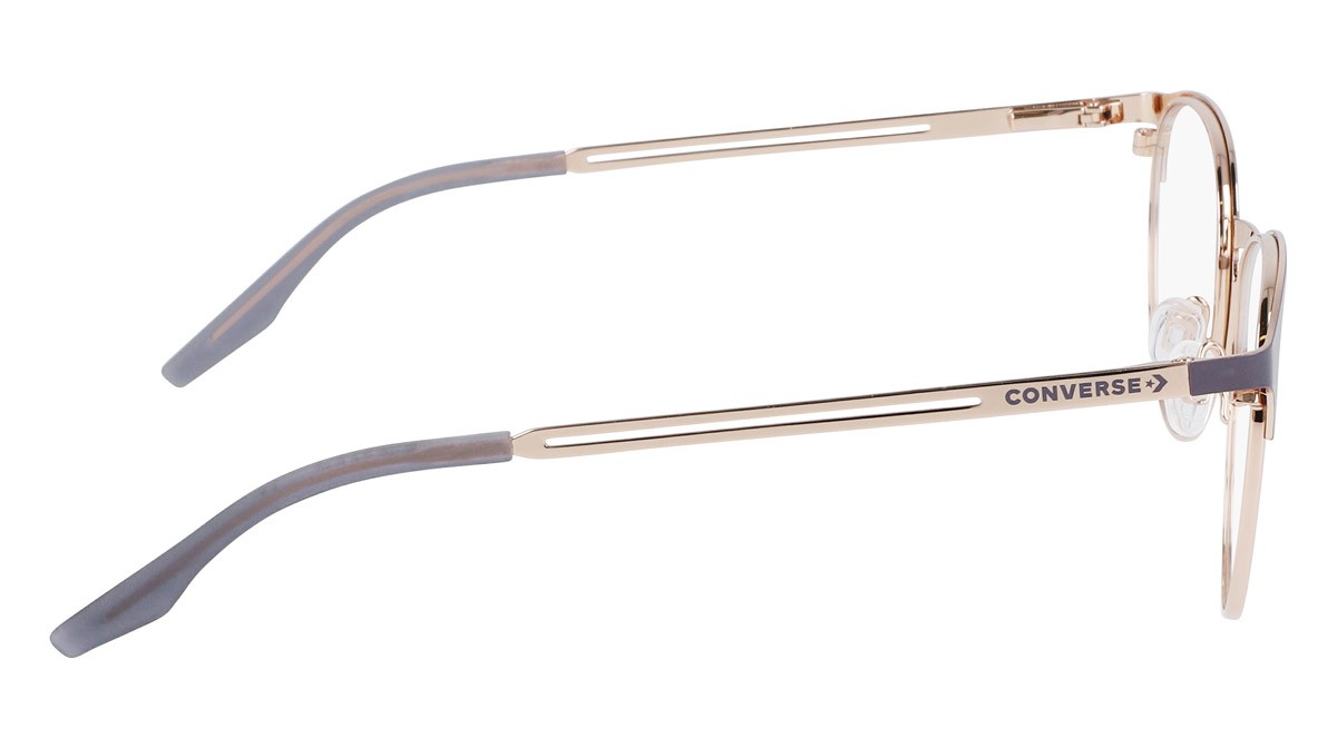 Eyeglasses Converse CV1003 (020) color matte light carbon shape round 
