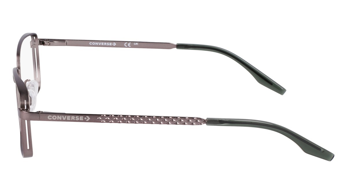 Brillen Converse CV1012 (070) farbe satin gunmetal/utility form rechteckig 