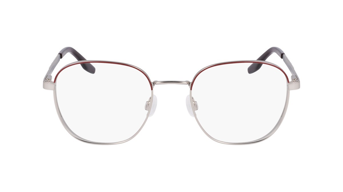 Eyeglasses Converse CV1013 (045) color satin silver/bordeaux shape round 