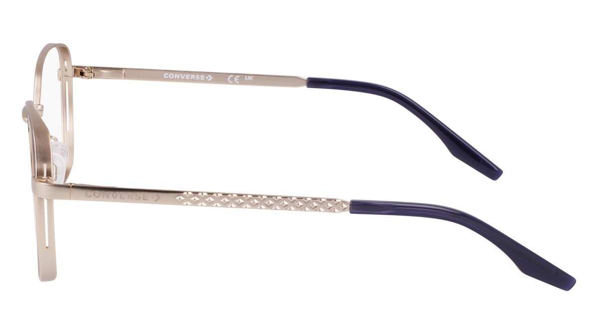 Eyeglasses Converse CV1013 N (717) color satin gold/uncharted waters shape round 