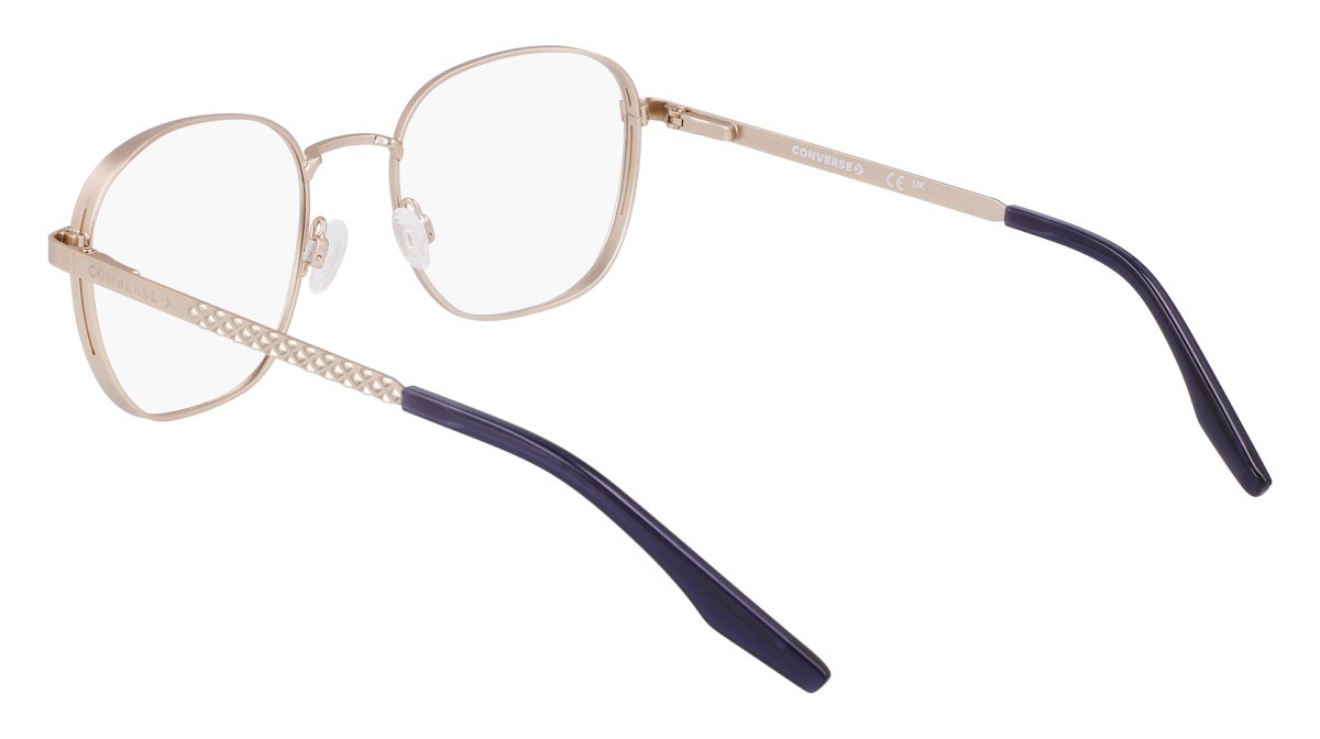 Eyeglasses Converse CV1013 N (717) color satin gold/uncharted waters shape round 