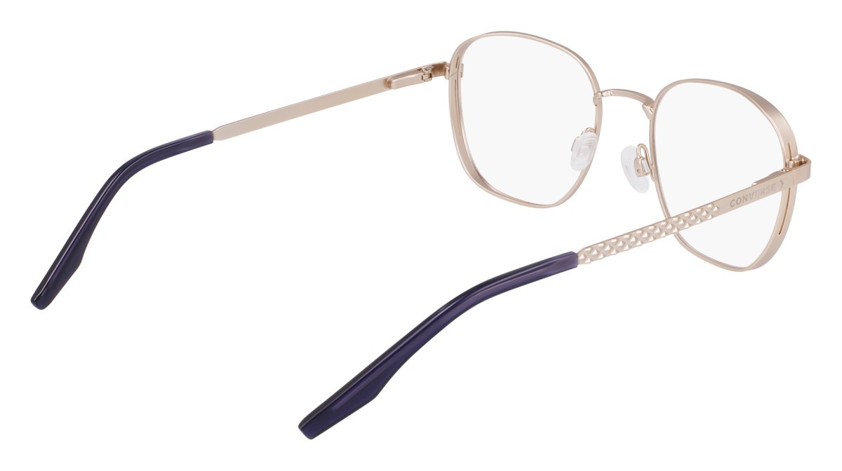 Eyeglasses Converse CV1013 N (717) color satin gold/uncharted waters shape round 
