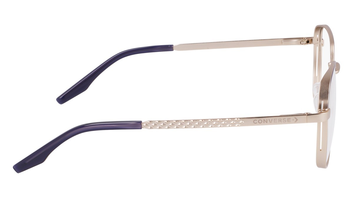 Eyeglasses Converse CV1013 N (717) color satin gold/uncharted waters shape round 