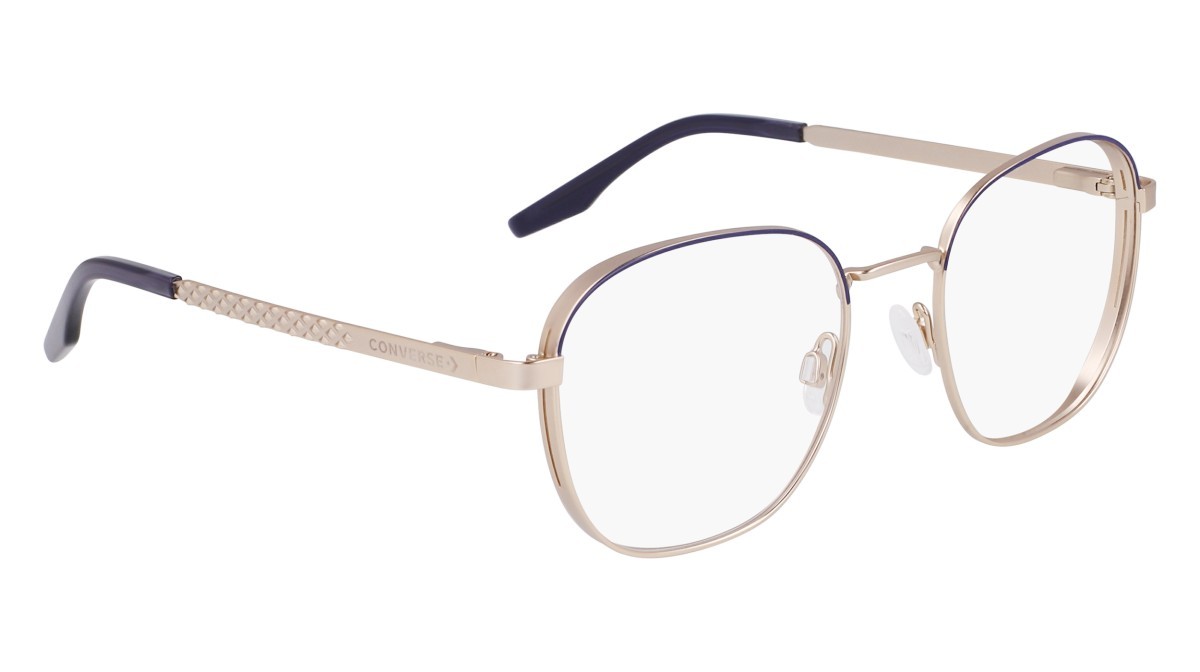 Eyeglasses Converse CV1013 N (717) color satin gold/uncharted waters shape round 