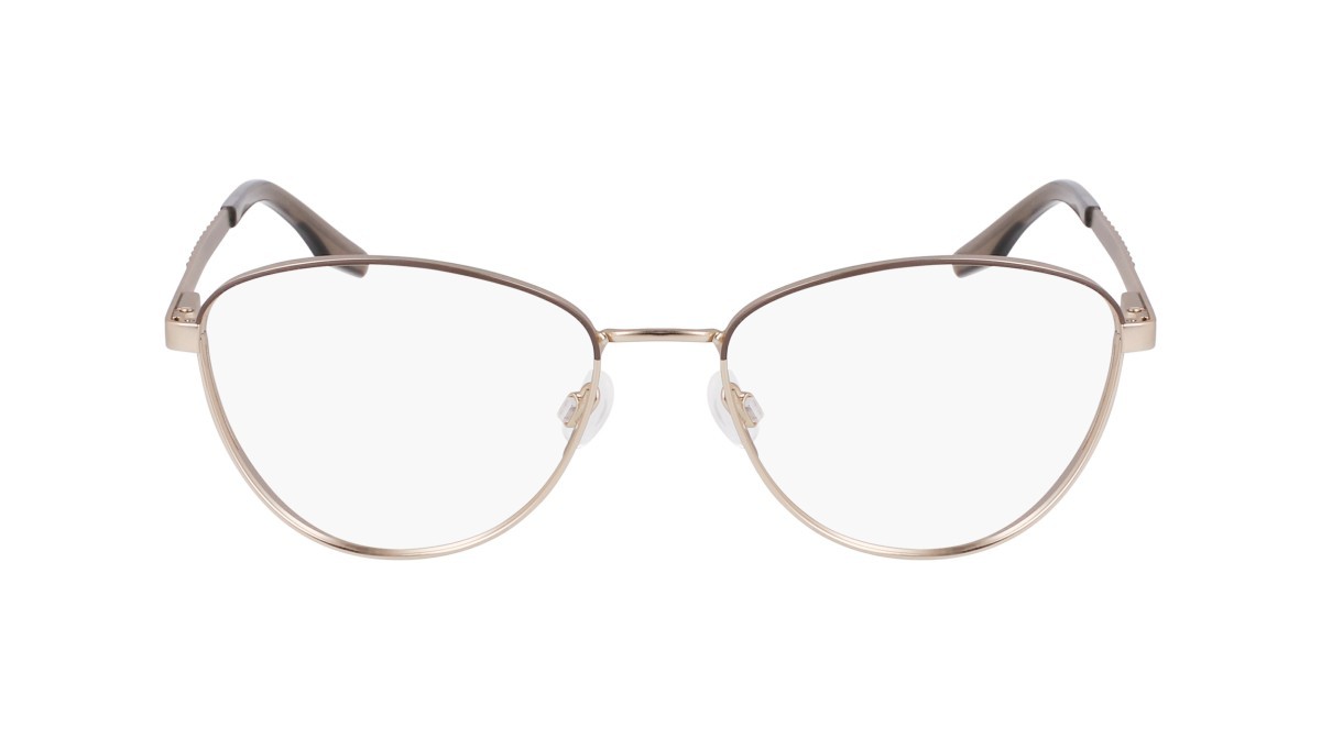 Brillen Converse CV1014 (717) farbe satin gold/engine smoke form cat-eye 
