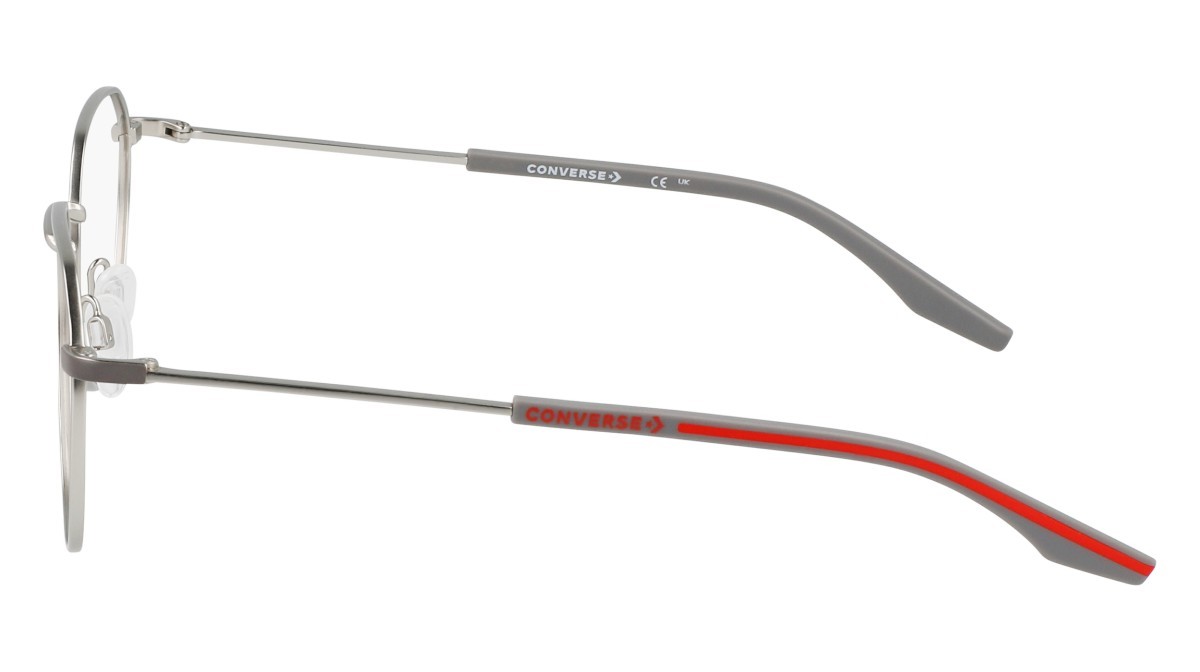 Eyeglasses Converse CV1019 (045) color satin silver shape round 