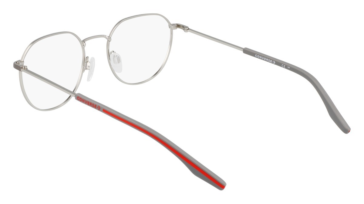 Eyeglasses Converse CV1019 (045) color satin silver shape round 