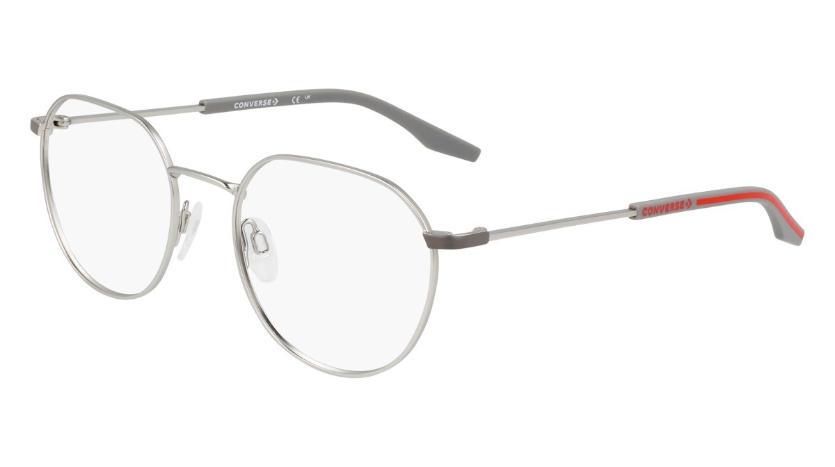Eyeglasses Converse CV1019 (045) color satin silver shape round 