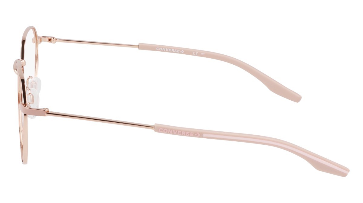 Eyeglasses Converse CV1019 (780) color shiny rose gold shape round 