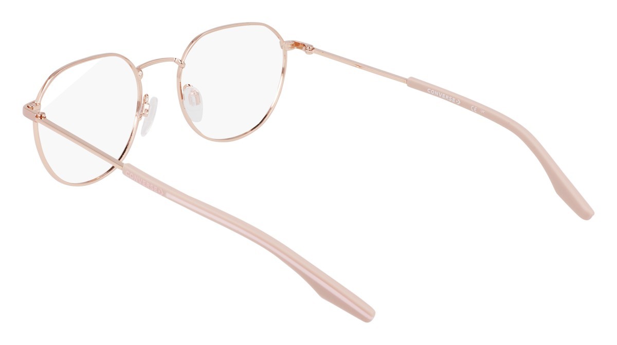 Eyeglasses Converse CV1019 (780) color shiny rose gold shape round 