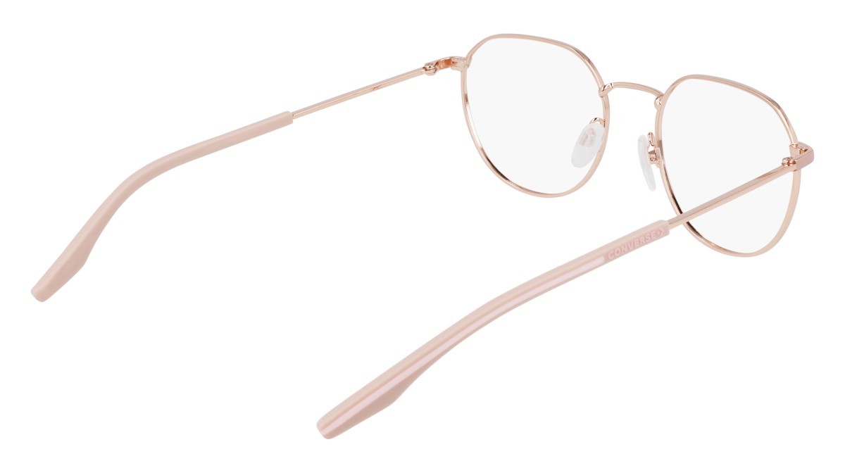 Eyeglasses Converse CV1019 (780) color shiny rose gold shape round 