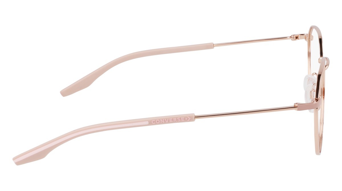 Eyeglasses Converse CV1019 (780) color shiny rose gold shape round 