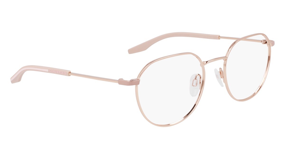 Eyeglasses Converse CV1019 (780) color shiny rose gold shape round 