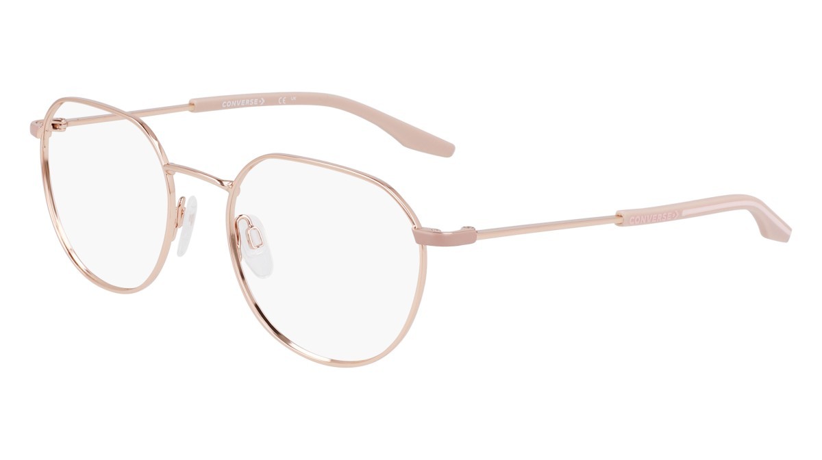Eyeglasses Converse CV1019 N (780) color shiny rose gold shape round 