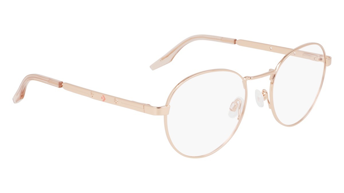 Brillen Converse CV1025 (780) farbe rose gold form rund gläser rose gold