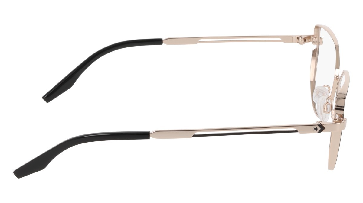 Eyeglasses Converse CV1035 (001) color black/gold shape cat eye 
