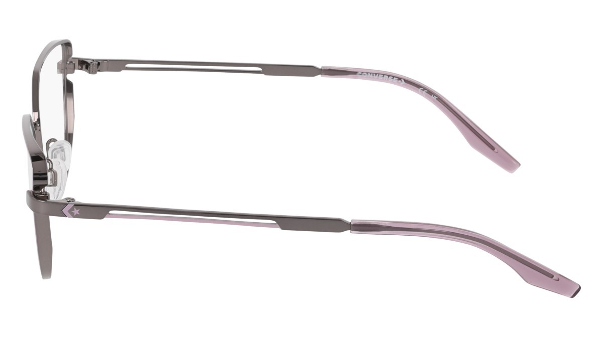 Eyeglasses Converse CV1035 (539) color altitude lilac/gunmetal shape cat eye 