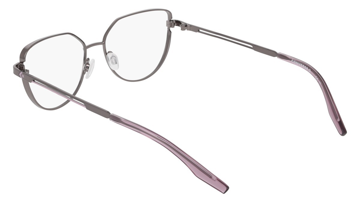 Eyeglasses Converse CV1035 (539) color altitude lilac/gunmetal shape cat eye 