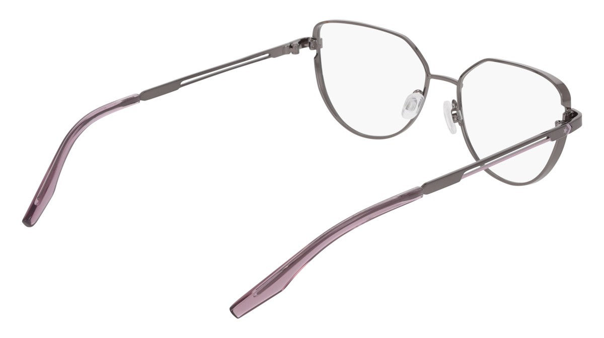 Eyeglasses Converse CV1035 (539) color altitude lilac/gunmetal shape cat eye 