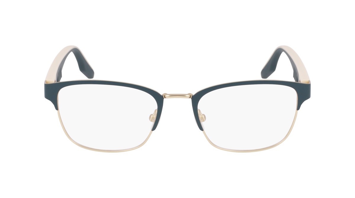 Eyeglasses Converse CV3027 (441) color matte true nature/gold shape square lenses matte mountain teal/gold