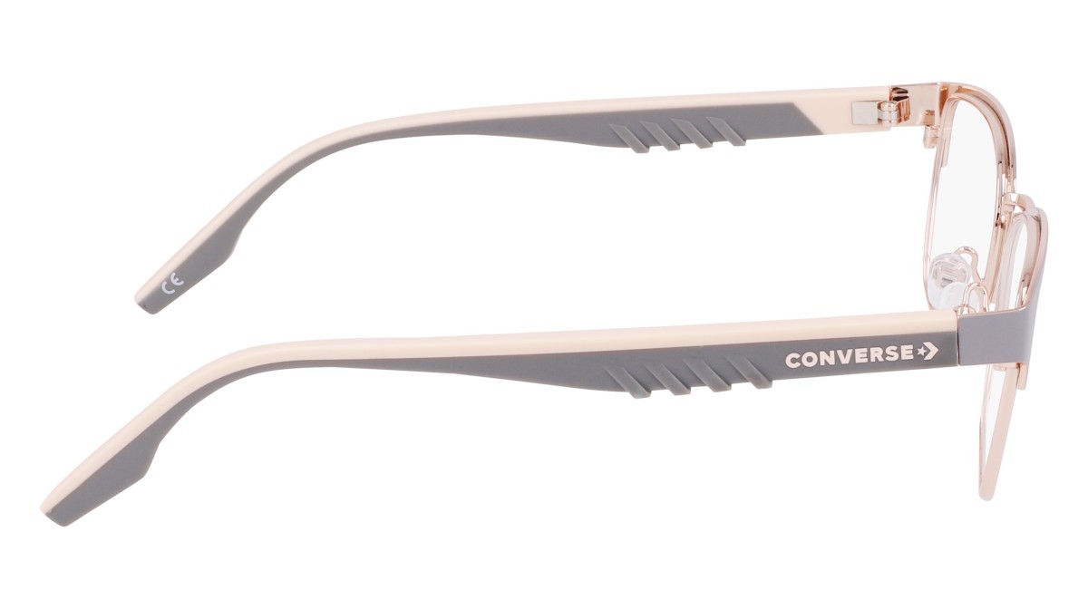 Eyeglasses Converse CV3027 N (021) color matte classic grey/rose gold shape square 