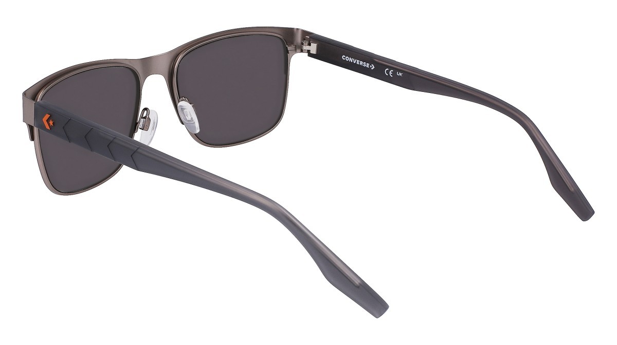 Sonnenbrillen Converse CV306S ADVANCE (070) farbe satin gunmetal form rechteckig gläser solid smoke