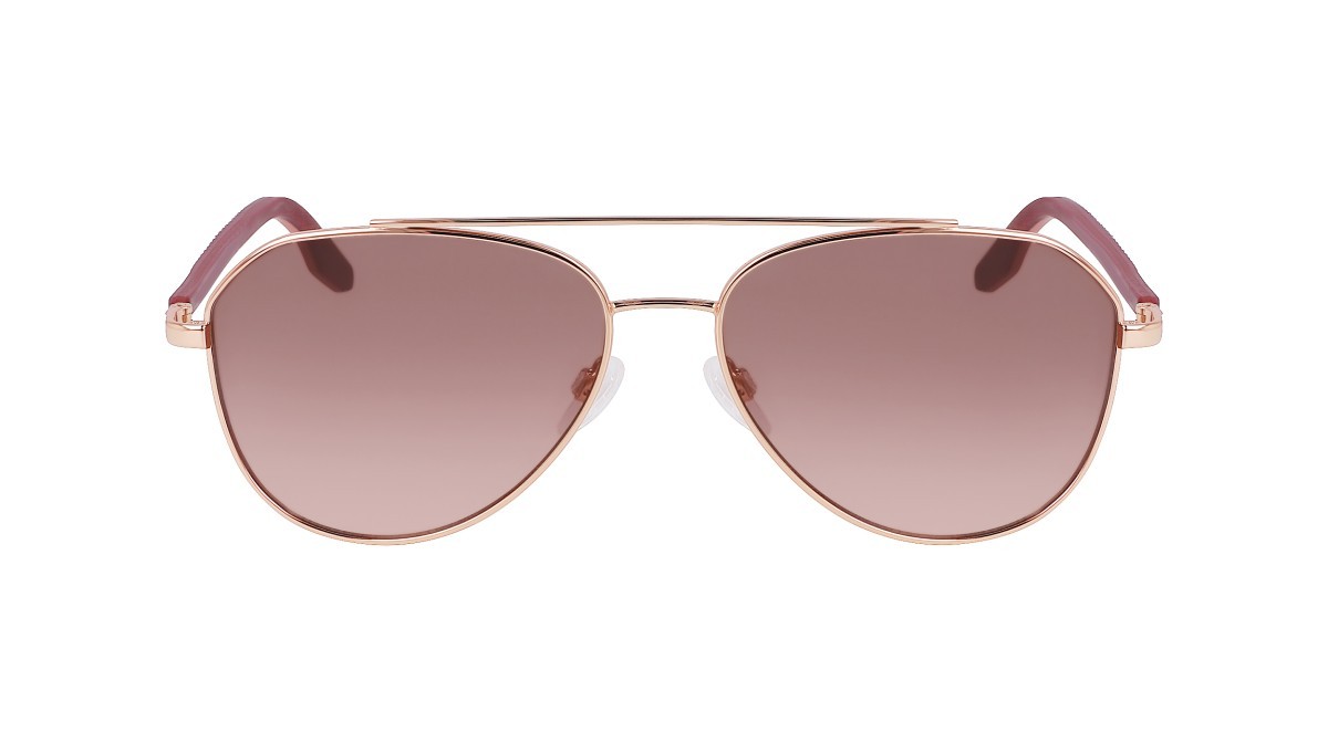 Sonnenbrillen Converse CV307S NORTH END (781) farbe satin rose gold form aviator gläser brown-pink gradient