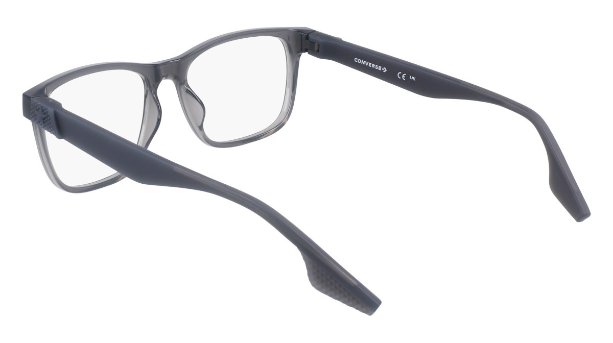 Brillen Converse CV5077 (022) farbe crystal cyber grey form rechteckig gläser bd8 demo lens