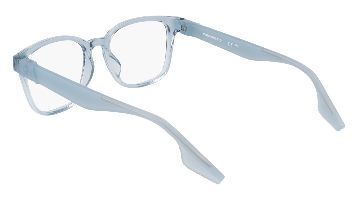 Brillen Converse CV5079 (423) farbe crystal tidepool grey form quadratisch gläser bd8 demo lens